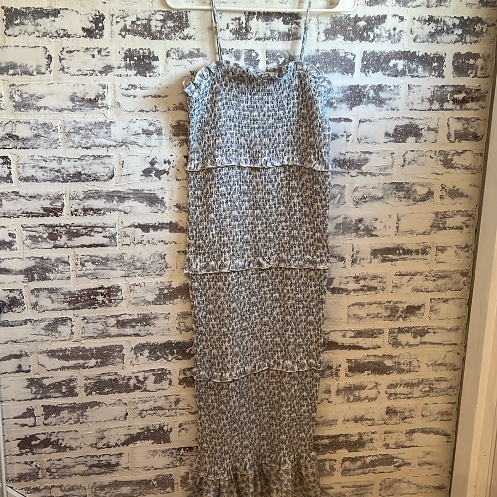 Floral Ruched Dress